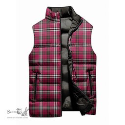 Scottish Little Tartan Tartan Puffer Vest, Tartan Plaid Sleeveless Down Jacket Scottish Plaid Tartan Plaid - ScotsTee - scotstee.com
