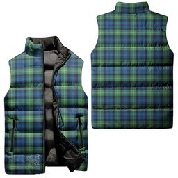 Scottish Gordon Ancient Tartan Tartan Puffer Vest, Tartan Plaid Sleeveless Down Jacket Scottish Plaid Tartan Plaid - ScotsTee - scotstee.com