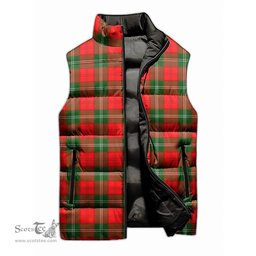 Scottish Lennox Modern Tartan Tartan Puffer Vest, Tartan Plaid Sleeveless Down Jacket Scottish Plaid Tartan Plaid - ScotsTee - scotstee.com