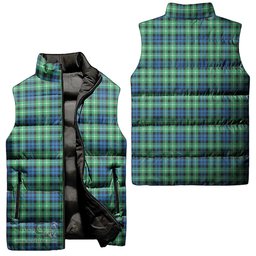 Scottish Graham of Montrose Ancient Tartan Tartan Puffer Vest, Tartan Plaid Sleeveless Down Jacket Scottish Plaid Tartan Plaid - ScotsTee - scotstee.com