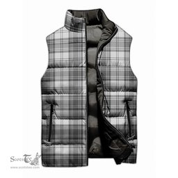 Scottish Glendinning Tartan Tartan Puffer Vest, Tartan Plaid Sleeveless Down Jacket Scottish Plaid Tartan Plaid - ScotsTee - scotstee.com