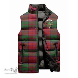 Scottish Grant Clan Tartan Puffer Vest, Family Crest Plaid Sleeveless Down Jacket Scottish Plaid Tartan Plaid - ScotsTee - scotstee.com