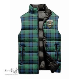 Scottish Graham of Menteith Ancient Clan Tartan Puffer Vest, Family Crest Plaid Sleeveless Down Jacket Scottish Plaid Tartan Plaid - ScotsTee - scotstee.com
