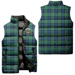 Scottish Graham of Menteith Ancient Clan Tartan Puffer Vest, Family Crest Plaid Sleeveless Down Jacket Scottish Plaid Tartan Plaid - ScotsTee - scotstee.com