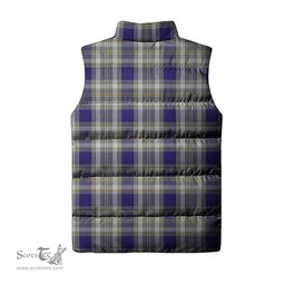 Scottish Livingston Dress Tartan Tartan Puffer Vest, Tartan Plaid Sleeveless Down Jacket Scottish Plaid Tartan Plaid - ScotsTee - scotstee.com