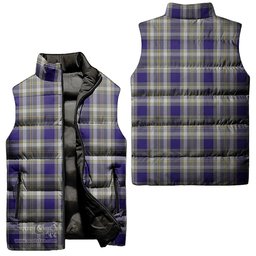 Scottish Livingston Dress Tartan Tartan Puffer Vest, Tartan Plaid Sleeveless Down Jacket Scottish Plaid Tartan Plaid - ScotsTee - scotstee.com