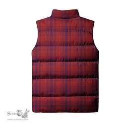 Scottish Kyle Tartan Tartan Puffer Vest, Tartan Plaid Sleeveless Down Jacket Scottish Plaid Tartan Plaid - ScotsTee - scotstee.com