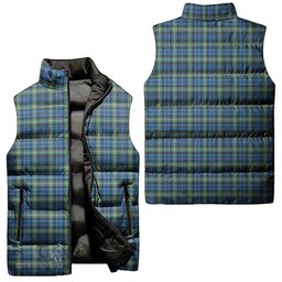 Scottish Lamont Ancient Tartan Tartan Puffer Vest, Tartan Plaid Sleeveless Down Jacket Scottish Plaid Tartan Plaid - ScotsTee - scotstee.com
