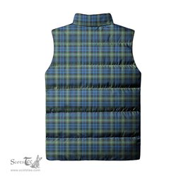 Scottish Lamont Ancient Clan Tartan Puffer Vest, Family Crest Plaid Sleeveless Down Jacket Scottish Plaid Tartan Plaid - ScotsTee - scotstee.com