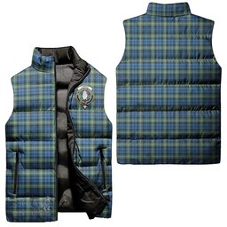 Scottish Lamont Ancient Clan Tartan Puffer Vest, Family Crest Plaid Sleeveless Down Jacket Scottish Plaid Tartan Plaid - ScotsTee - scotstee.com
