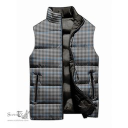 Scottish Gladstone Tartan Tartan Puffer Vest, Tartan Plaid Sleeveless Down Jacket Scottish Plaid Tartan Plaid - ScotsTee - scotstee.com