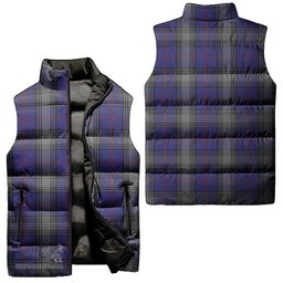 Scottish Kinnaird Tartan Tartan Puffer Vest, Tartan Plaid Sleeveless Down Jacket Scottish Plaid Tartan Plaid - ScotsTee - scotstee.com