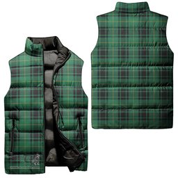 Scottish MacArthur Ancient Tartan Tartan Puffer Vest, Tartan Plaid Sleeveless Down Jacket Scottish Plaid Tartan Plaid - ScotsTee - scotstee.com
