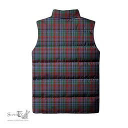 Scottish Gordon Red Tartan Tartan Puffer Vest, Tartan Plaid Sleeveless Down Jacket Scottish Plaid Tartan Plaid - ScotsTee - scotstee.com