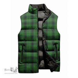 Scottish MacArthur Highland Tartan Tartan Puffer Vest, Tartan Plaid Sleeveless Down Jacket Scottish Plaid Tartan Plaid - ScotsTee - scotstee.com