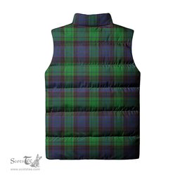 Scottish Stewart Old Modern Clan Tartan Puffer Vest, Family Crest Plaid Sleeveless Down Jacket Scottish Plaid Tartan Plaid - ScotsTee - scotstee.com