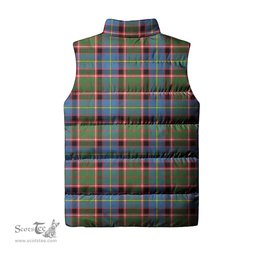 Scottish Stirling Bannockburn Clan Tartan Puffer Vest, Family Crest Plaid Sleeveless Down Jacket Scottish Plaid Tartan Plaid - ScotsTee - scotstee.com