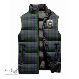 Scottish Murray of Atholl Clan Tartan Puffer Vest, Family Crest Plaid Sleeveless Down Jacket Scottish Plaid Tartan Plaid - ScotsTee - scotstee.com
