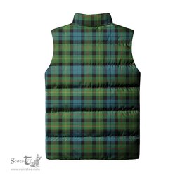 Scottish Rollo Ancient Clan Tartan Puffer Vest, Family Crest Plaid Sleeveless Down Jacket Scottish Plaid Tartan Plaid - ScotsTee - scotstee.com
