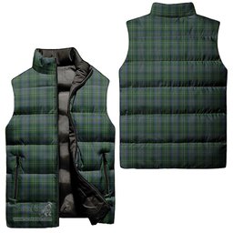 Scottish Scott Hunting Tartan Tartan Puffer Vest, Tartan Plaid Sleeveless Down Jacket Scottish Plaid Tartan Plaid - ScotsTee - scotstee.com