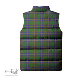 Scottish Strange of Balkaskie Tartan Tartan Puffer Vest, Tartan Plaid Sleeveless Down Jacket Scottish Plaid Tartan Plaid - ScotsTee - scotstee.com