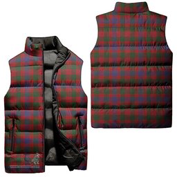 Scottish Ross Tartan Tartan Puffer Vest, Tartan Plaid Sleeveless Down Jacket Scottish Plaid Tartan Plaid - ScotsTee - scotstee.com