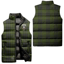 Scottish MacLean Hunting Clan Tartan Puffer Vest, Family Crest Plaid Sleeveless Down Jacket Scottish Plaid Tartan Plaid - ScotsTee - scotstee.com
