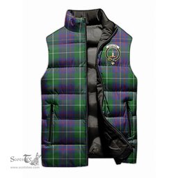 Scottish MacIntyre Inglis Clan Tartan Puffer Vest, Family Crest Plaid Sleeveless Down Jacket Scottish Plaid Tartan Plaid - ScotsTee - scotstee.com