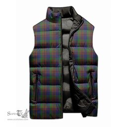 Scottish Mann Tartan Tartan Puffer Vest, Tartan Plaid Sleeveless Down Jacket Scottish Plaid Tartan Plaid - ScotsTee - scotstee.com