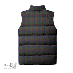 Scottish Mann Tartan Tartan Puffer Vest, Tartan Plaid Sleeveless Down Jacket Scottish Plaid Tartan Plaid - ScotsTee - scotstee.com