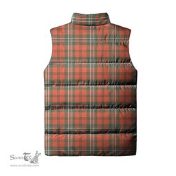 Scottish Scott Ancient Tartan Tartan Puffer Vest, Tartan Plaid Sleeveless Down Jacket Scottish Plaid Tartan Plaid - ScotsTee - scotstee.com