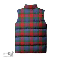 Scottish Mar Clan Tartan Puffer Vest, Family Crest Plaid Sleeveless Down Jacket Scottish Plaid Tartan Plaid - ScotsTee - scotstee.com