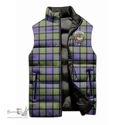 Scottish MacDonald Ancient Clan Tartan Puffer Vest, Family Crest Plaid Sleeveless Down Jacket Scottish Plaid Tartan Plaid - ScotsTee - scotstee.com