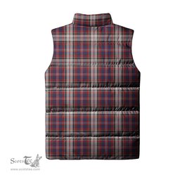 Scottish MacFarlane Dress Clan Tartan Puffer Vest, Family Crest Plaid Sleeveless Down Jacket Scottish Plaid Tartan Plaid - ScotsTee - scotstee.com