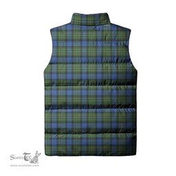 Scottish MacLaren Ancient Clan Tartan Puffer Vest, Family Crest Plaid Sleeveless Down Jacket Scottish Plaid Tartan Plaid - ScotsTee - scotstee.com