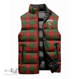 Scottish MacFie Clan Tartan Puffer Vest, Family Crest Plaid Sleeveless Down Jacket Scottish Plaid Tartan Plaid - ScotsTee - scotstee.com