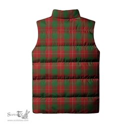 Scottish MacFie Clan Tartan Puffer Vest, Family Crest Plaid Sleeveless Down Jacket Scottish Plaid Tartan Plaid - ScotsTee - scotstee.com