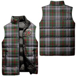 Scottish MacDuff Dress Clan Tartan Puffer Vest, Family Crest Plaid Sleeveless Down Jacket Scottish Plaid Tartan Plaid - ScotsTee - scotstee.com