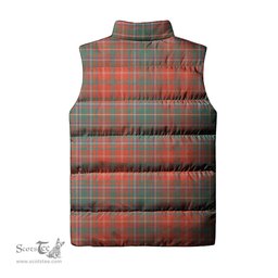Scottish MacDougall Ancient Clan Tartan Puffer Vest, Family Crest Plaid Sleeveless Down Jacket Scottish Plaid Tartan Plaid - ScotsTee - scotstee.com