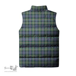Scottish MacDonell of Glengarry Ancient Clan Tartan Puffer Vest, Family Crest Plaid Sleeveless Down Jacket Scottish Plaid Tartan Plaid - ScotsTee - scotstee.com