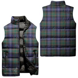 Scottish MacRae Hunting Modern Tartan Tartan Puffer Vest, Tartan Plaid Sleeveless Down Jacket Scottish Plaid Tartan Plaid - ScotsTee - scotstee.com