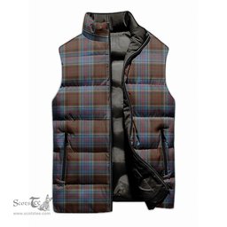 Scottish MacGregor Hastie Tartan Tartan Puffer Vest, Tartan Plaid Sleeveless Down Jacket Scottish Plaid Tartan Plaid - ScotsTee - scotstee.com