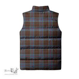 Scottish MacGregor Hastie Tartan Tartan Puffer Vest, Tartan Plaid Sleeveless Down Jacket Scottish Plaid Tartan Plaid - ScotsTee - scotstee.com