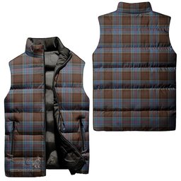 Scottish MacGregor Hastie Tartan Tartan Puffer Vest, Tartan Plaid Sleeveless Down Jacket Scottish Plaid Tartan Plaid - ScotsTee - scotstee.com