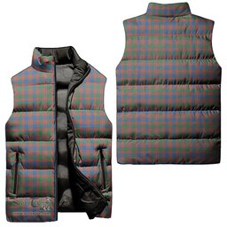 Scottish MacIntyre Ancient Tartan Tartan Puffer Vest, Tartan Plaid Sleeveless Down Jacket Scottish Plaid Tartan Plaid - ScotsTee - scotstee.com