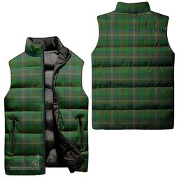 Scottish McClure Hunting Tartan Tartan Puffer Vest, Tartan Plaid Sleeveless Down Jacket Scottish Plaid Tartan Plaid - ScotsTee - scotstee.com