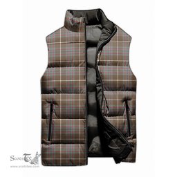 Scottish MacIntyre Hunting Weathered Tartan Tartan Puffer Vest, Tartan Plaid Sleeveless Down Jacket Scottish Plaid Tartan Plaid - ScotsTee - scotstee.com