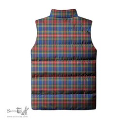 Scottish MacBeth Tartan Tartan Puffer Vest, Tartan Plaid Sleeveless Down Jacket Scottish Plaid Tartan Plaid - ScotsTee - scotstee.com