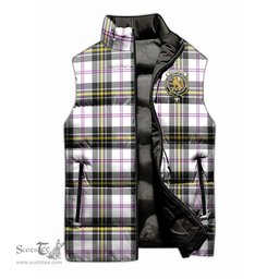 Scottish MacPherson Dress Modern Clan Tartan Puffer Vest, Family Crest Plaid Sleeveless Down Jacket Scottish Plaid Tartan Plaid - ScotsTee - scotstee.com
