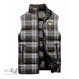 Scottish Stewart of Appin Dress Clan Tartan Puffer Vest, Family Crest Plaid Sleeveless Down Jacket Scottish Plaid Tartan Plaid - ScotsTee - scotstee.com